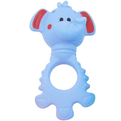 Chocalho E Mordedor Elefante Com Cheirinho Pais E Filhos