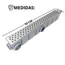 Ver imagem 2 de Ralo Sequencial 6x50 Inox 304 de Bolinha Coletor Cinza Tela