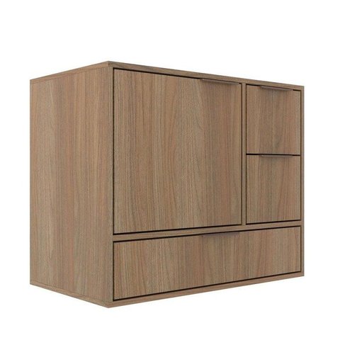 Gabinete para Banheiro 801 Prime Yescasa Noce/Noce