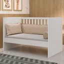 Ver imagem 5 de Berço Mini Cama Grade Móvel Giovana Branco