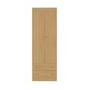 Ver imagem 6 de Guarda-roupa Infantil 62cm 2 Portas e 2 Gavetas Encanto Multimóveis Mp4446 Madeirado Madeirado
