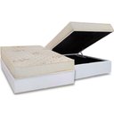 Ver imagem 1 de Conjunto Box Baú Casal: Colchão Espuma Luckspuma D45 Gran Luck Floral Pró Saúde + Base Crc