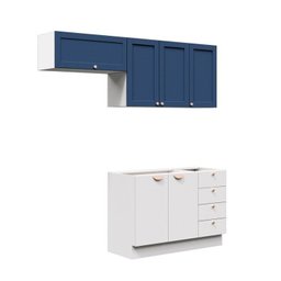 Cozinha Modulada 3 Peças 2 Aéreos 1 Balcão Arizona CabeCasa MadeiraMadeira - 2