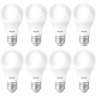 Kit 8 Lâmpadas Pera Led (a60) Branco 12w He1050 Avant Base E27 Bivolt Br6500k - Cód 276121373 - 1