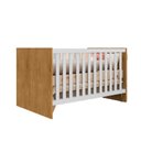 Ver imagem 2 de Berço Sofá e Mini Cama 76x133x76 cm Jujuba Marrom/Nature/Branco
