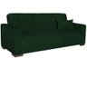 Sofá Cama 3 Lugares Jobim Suede Verde - Amarena Móveis - 2