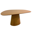 Ver imagem 5 de Mesa Oval Orgânica 220x120cm Madeira Freijó 8 Lugares