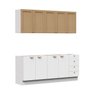 Cozinha Modulada 4 Peças 2 Aéreos 2 Balcões Arizona CabeCasa MadeiraOriginals - 3