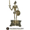 Ver imagem 3 de Estatueta Artesanal Dom Quixote em Latão Reciclado Sat