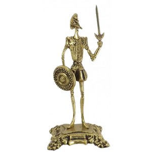 Estatueta Artesanal Dom Quixote em Latão Reciclado SAT