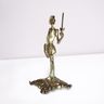 Estatueta Artesanal Dom Quixote em Latão Reciclado SAT - 2