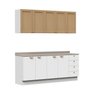 Cozinha Modulada 4 Peças 2 Aéreos 2 Balcões Arizona CabeCasa MadeiraOriginals - 3