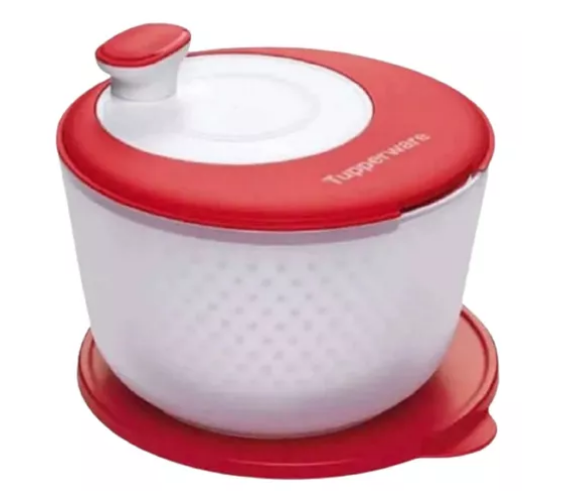 Tupperware Centrífuga Secadora de Salada Plus 3,9 Litros Importada Tupperware Centrífuga Secadora de