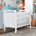 Ver imagem 1 de Berço Mini Cama Grade Móvel Alvin New Branco