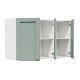 Cozinha Modulada 4 Peças 2 Aéreos 2 Balcões Arizona Cabecasa Madeiramadeira - 13