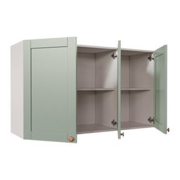Cozinha Modulada 4 Peças 2 Aéreos 2 Balcões Arizona Cabecasa Madeiramadeira - 11