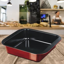 Forma Assadeira Antiaderente Burgundy Berlinger Haus Chef Cozinha Gourmet Forno Assados Bolo Torta - 6