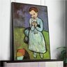 Quadro Pablo Picasso Criança Com Uma Pomba:120x80 cm/BRANCA - 5