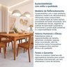 Conjunto Sala de Jantar 1 Mesa 210cm 8 Cadeiras Miriti CabeCasa MadeiraOriginals - 11