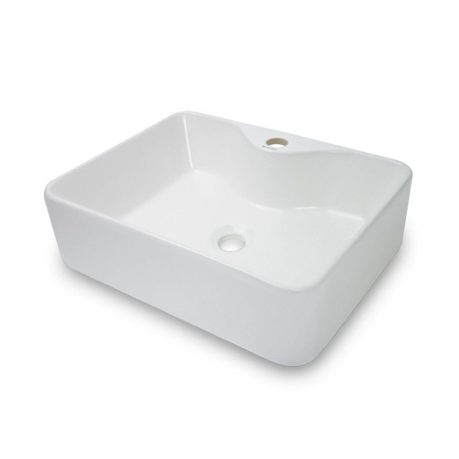 Cuba de Apoio para Banheiro/lavabo Cerâmica Quadrada 40 Cm Manplex - 2