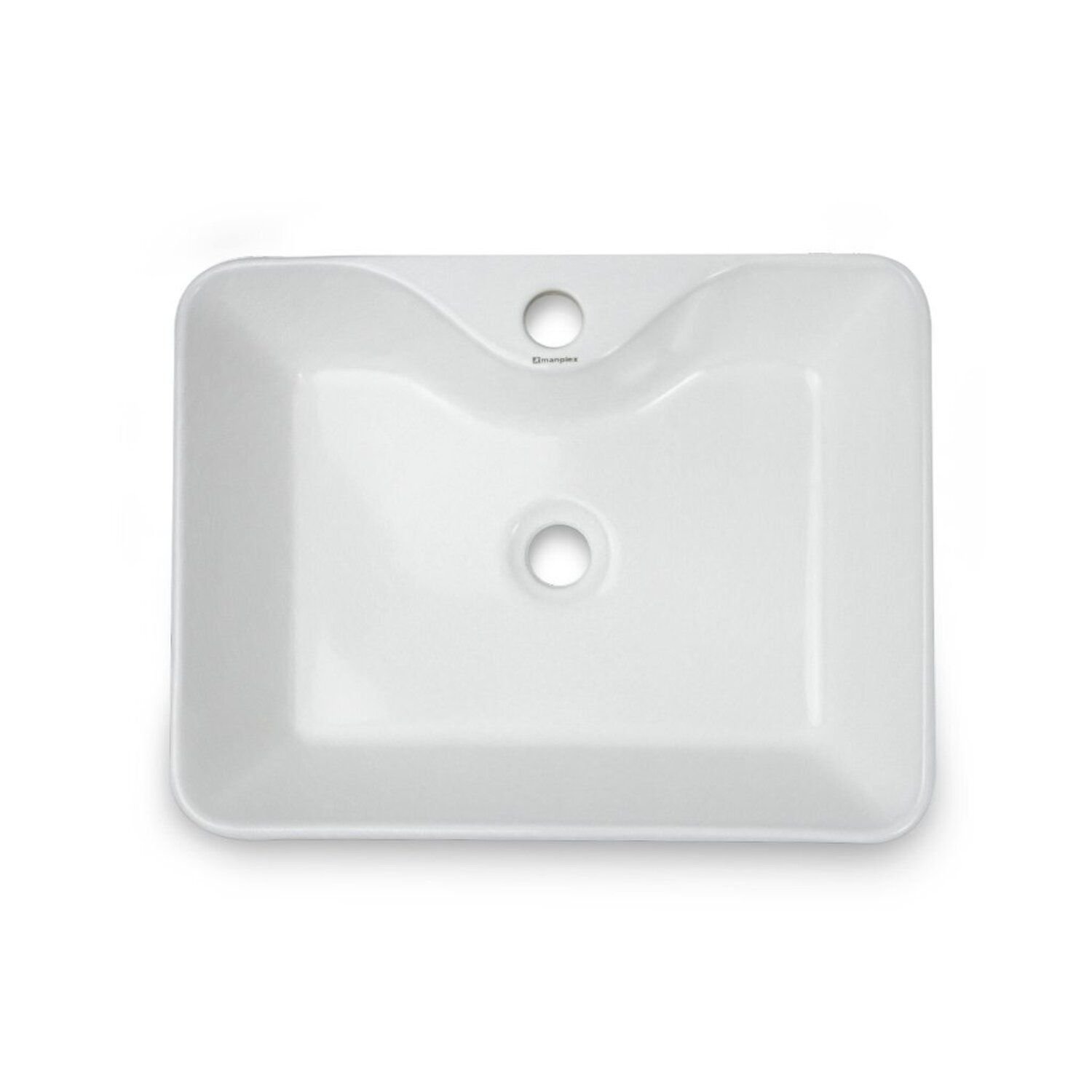 Cuba de Apoio para Banheiro/lavabo Cerâmica Quadrada 40 Cm Manplex - 9