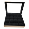 Caixa para 12 Relógios Flocada com Visor Josely Flocados - 7