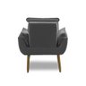 Poltrona Decorativa Opala para Sala Confortável Arapongas - 5