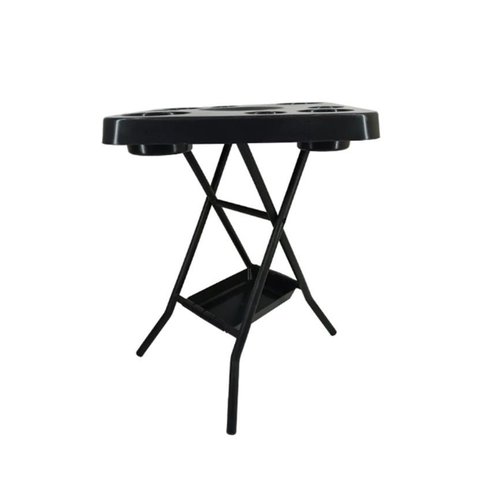 Mesa Petisqueira Multiuso Dobrável Desmontável Portátil Bandeja Churrasco Bar Piscina Área Lazer