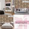 Papel de Parede 3d Auto Adesivo Geométrico Labirinto Fio Dourado Decorativo Quarto Sala Cozinha 18m - 4