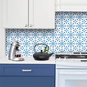 Adesivo de Azulejo Porto Azul Arte Destaque