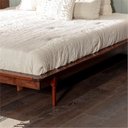 Ver imagem 5 de Base para Cama King Lunna 100% Madeira de Pinus Marrom/Walnut