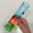 Ver imagem 4 de Vaso Decorativo Enfeite Casa Home&Co Eco Crystal 19x5x5cm Color