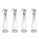 Ver imagem 1 de 4 Frascos Borrifador Pulverizador 250ml Spray Alcool Limpeza