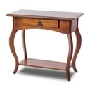 Ver imagem 1 de Aparador para Sala em Madeira Maciça com Gaveta e Prateleira Viena 3015 - Pinhão