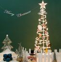 Ver imagem 3 de Árvore de Natal Espiral Led 1,60 Metros Cor Branco 110v
