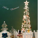 Ver imagem 3 de Árvore de Natal Espiral Led 1,60 Metros Cor Branco 110v