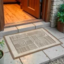 Ver imagem 1 de Tapete Porta Nazca / Línea Luxo 50x80cm Capacho Entrada:cinza