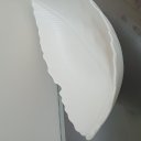 Ver imagem 4 de Centro Mesa Decorativa Fruteira Home&co Cerâmica 20x55x25cm Branco