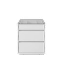 Ver imagem 1 de Mesa de Cabeceira Organizadora Ellie 3 Gavetas Cor Branco