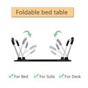 Ver imagem 5 de Mesa para Notebook Dobrável MDF Articulada com USB Luz Copo