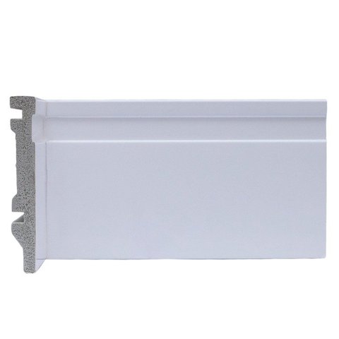 Rodapé de Poliestireno 10cmX15mm Frisadometro Linear Barra com 2,25ml