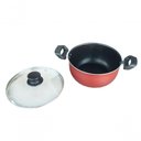 Ver imagem 2 de Panela Avulsa Antiaderente Nº22 Cereja com Tampa Docesar