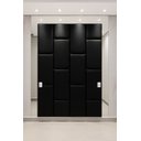 Ver imagem 2 de Cabeçeira Dominó 2,60 Altura e 1,60 Largura Modulos Colantes:corino Preto