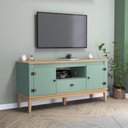 Ver imagem 1 de Rack - Colonial 135x66x41 Cm 2 Portas 1 Gaveta