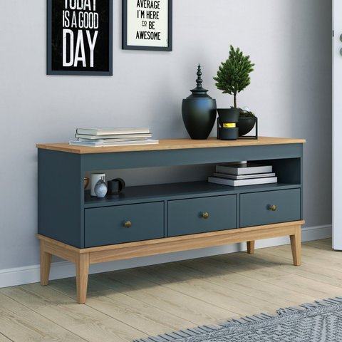 Rack - Colonial 1200cm X 600cm X 410cm 3 Gavetas