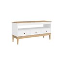 Ver imagem 2 de Rack 120cm Colonial X 3 Gavetas Branco