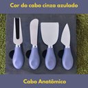 Ver imagem 2 de Conjunto Jogo para Queijo Premium 4 Peças Gourmet Mesa Posta