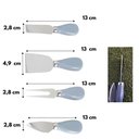 Ver imagem 4 de Conjunto Jogo para Queijo Premium 4 Peças Gourmet Mesa Posta