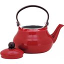 Ver imagem 4 de Conjunto Esmaltado Chaleira Tradicional Vermelho 1500ml com 6 Mini Canecas - Yazi