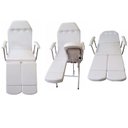 Ver imagem 2 de Kit Podologia Básico Maca Cadeira e Mocho Bandejas